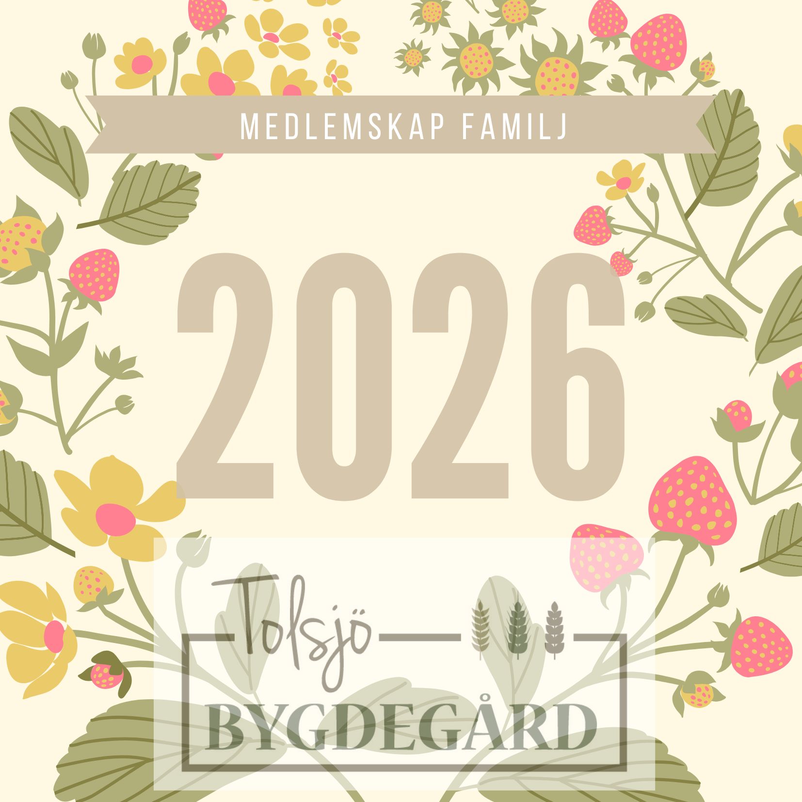 Medlemskap Familj 2026