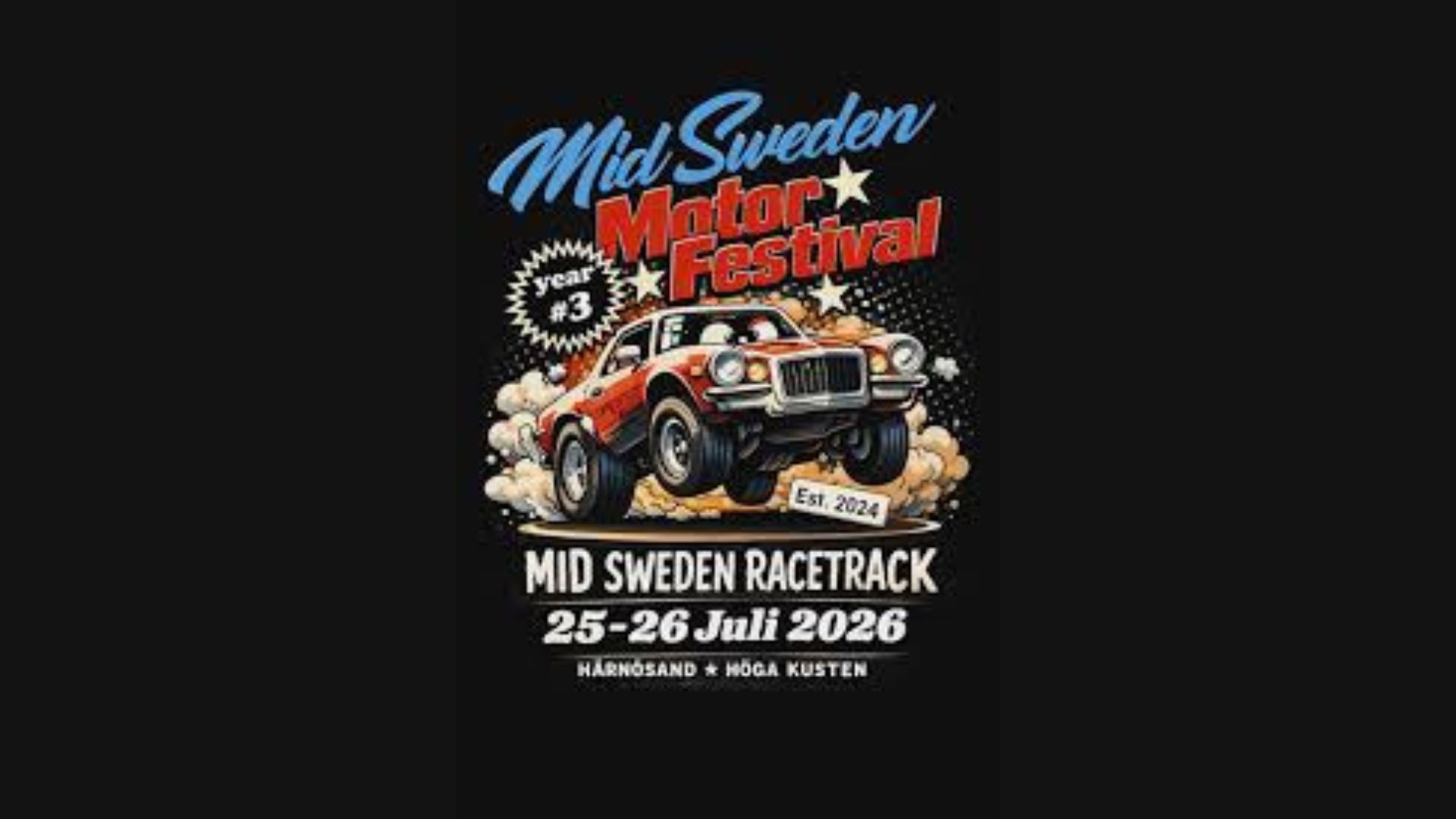 Mid Sweden Motorfestival 25-26 juli