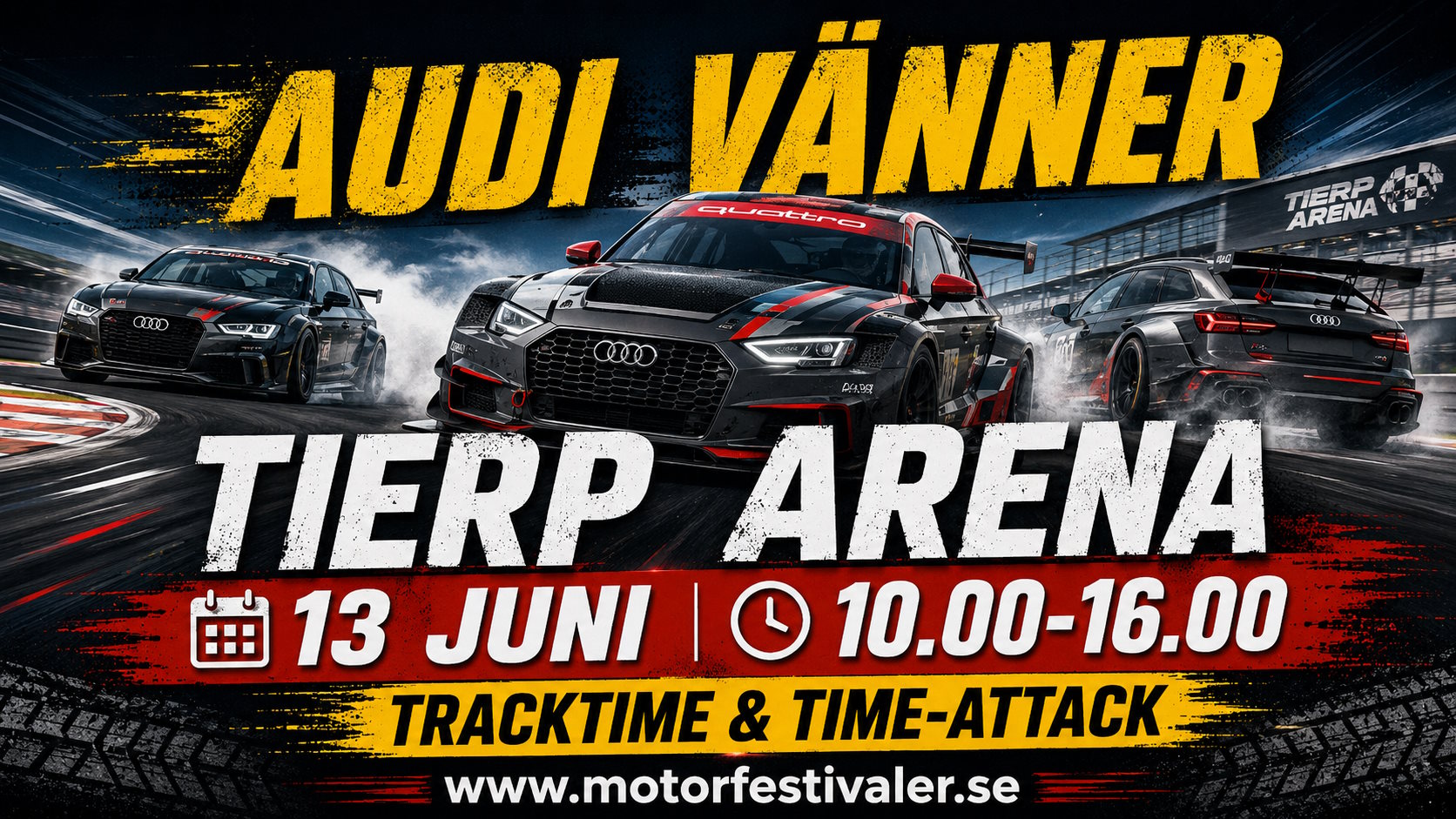 Audi vänner - Tracktime & Time-Attack